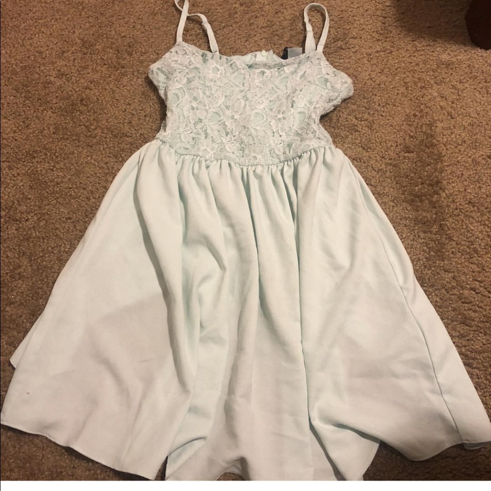 Mint blue sundress